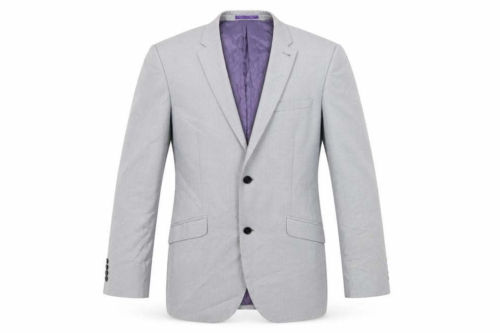 NEXT Mens Grey Wool Jacket Suit Jacket Size 40 Regular