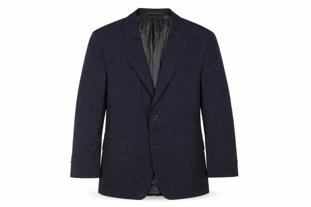 Marks and Spencer Mens Blue Wool Jacket Suit Jacket Size 40 Regular