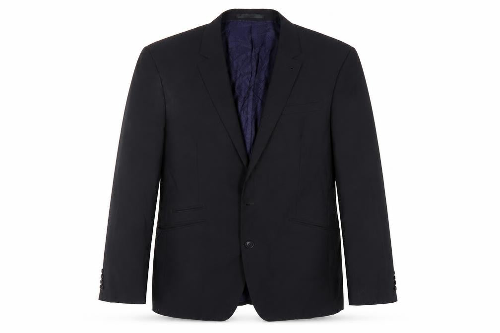 NEXT Mens Black Wool Jacket Suit Jacket Size 38 Regular