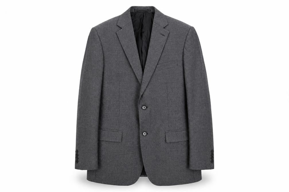 Marks and Spencer Mens Grey Polyester Jacket Suit Jacket Size 40 Regular