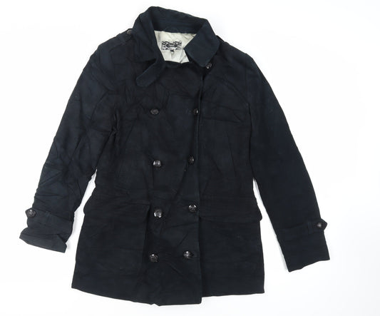 NEXT Womens Black Jacket Size 12 Button