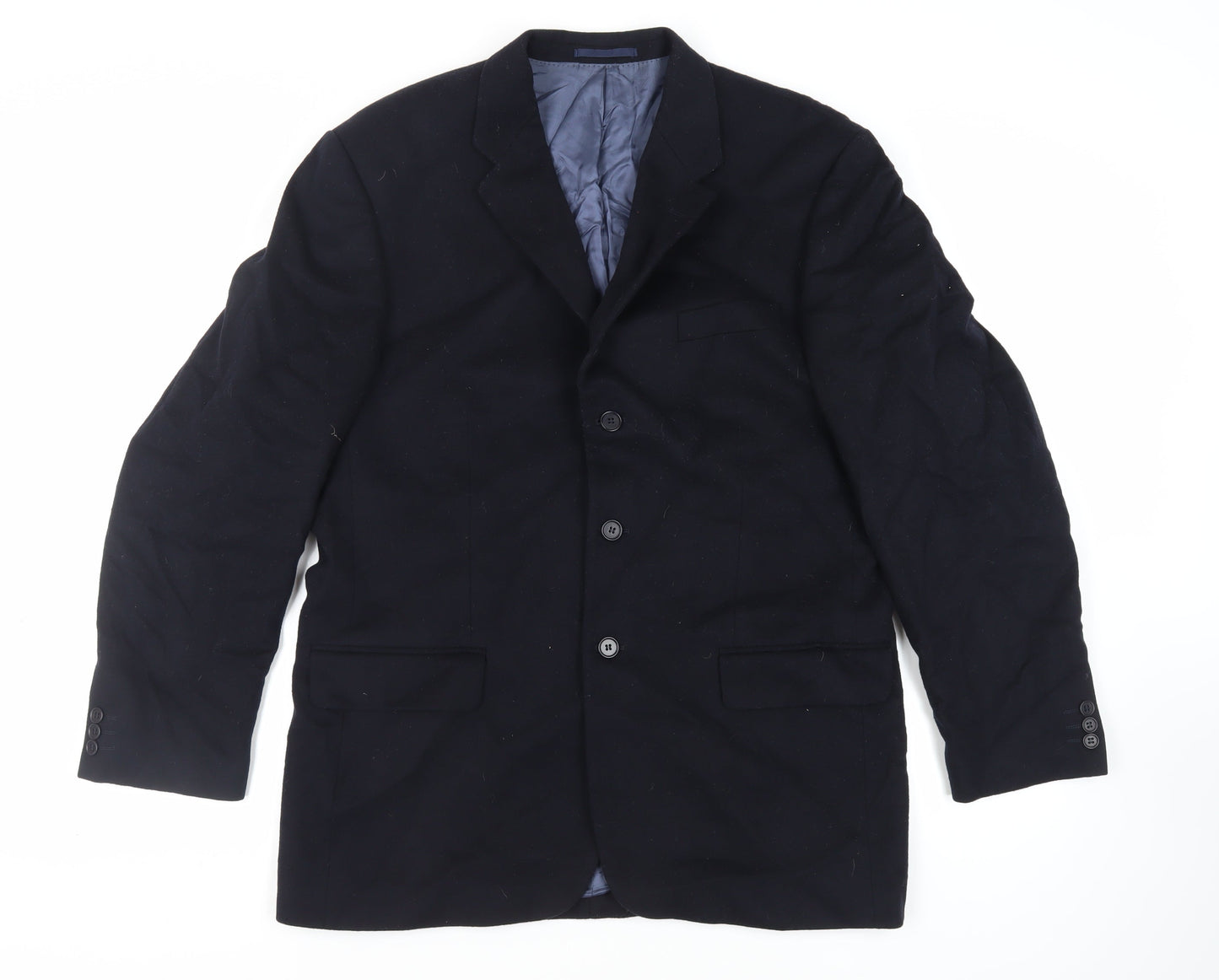Ultimo Mens Blue Jacket Blazer Size 42 Button