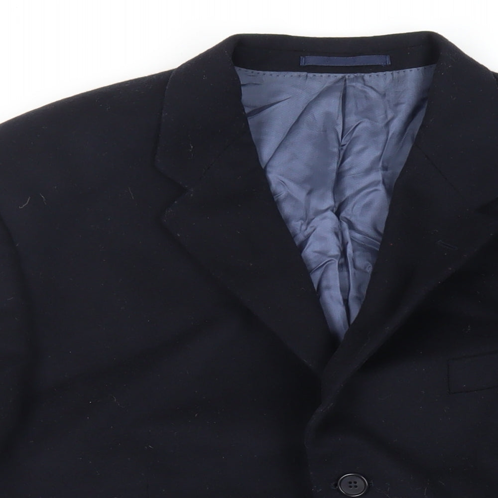 Ultimo Mens Blue Jacket Blazer Size 42 Button