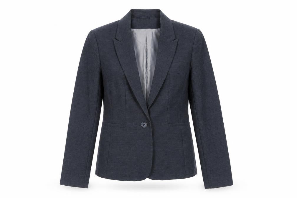 Next Womens Blue Jacket Blazer Size 10 Button
