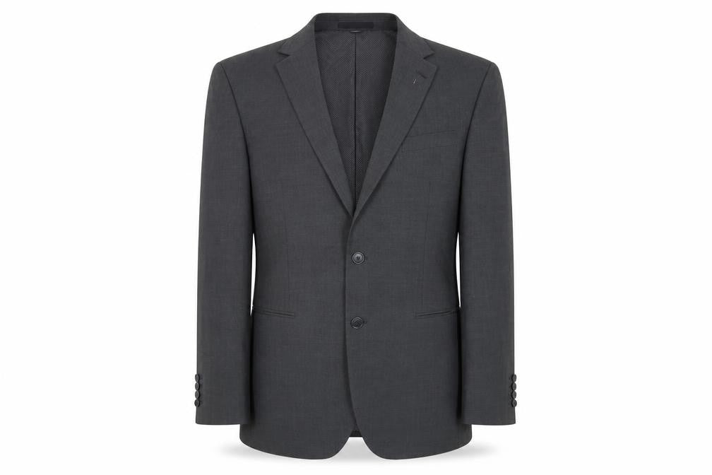 Marks and Spencer Mens Grey Polyester Jacket Suit Jacket Size 42 Regular