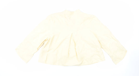 Marks and Spencer Womens Yellow Jacket Size 16 Button
