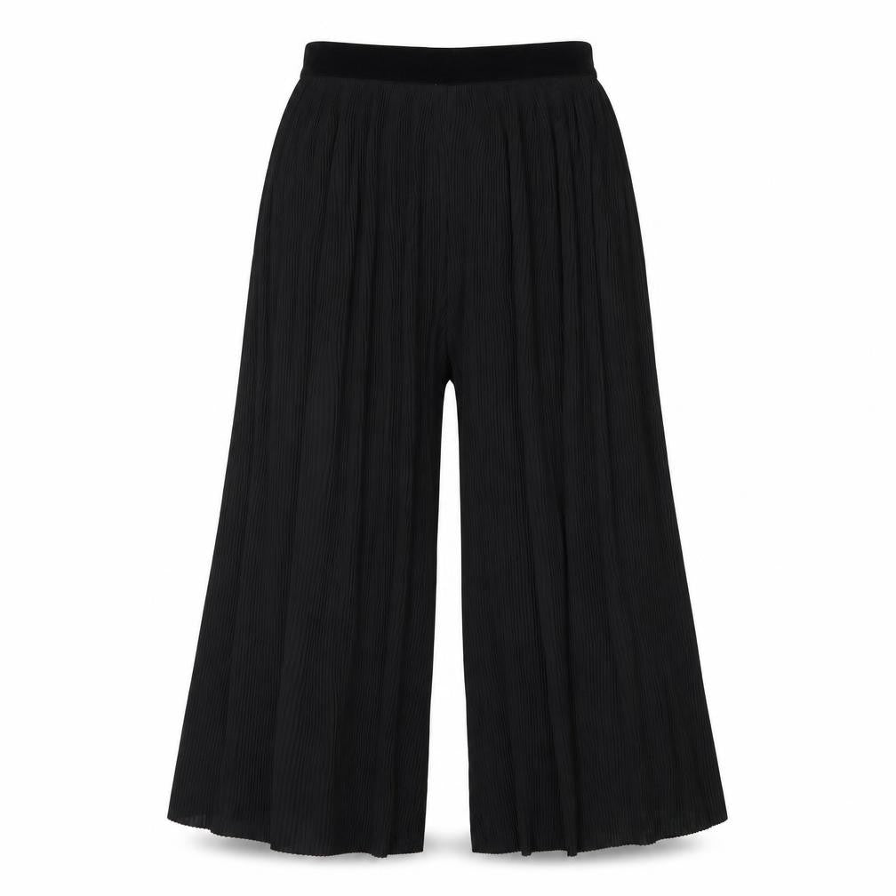 Zara Womens Black Polyester Capri Trousers Size M L23 in Regular