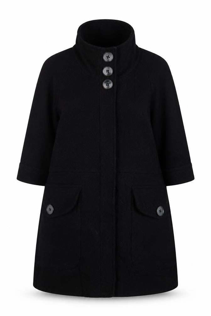 Next Womens Black Jacket Size 10 Button