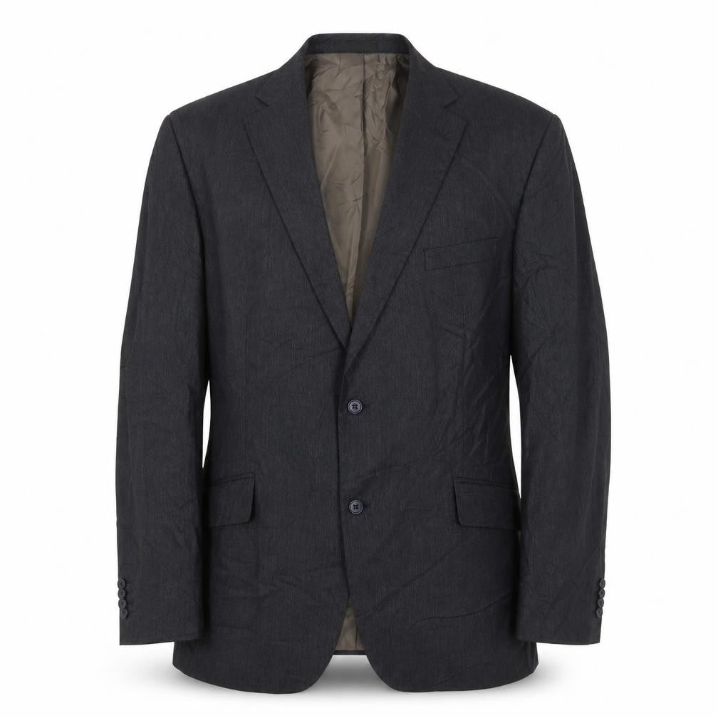Marks and Spencer Mens Blue Polyester Jacket Suit Jacket Size 44 Regular