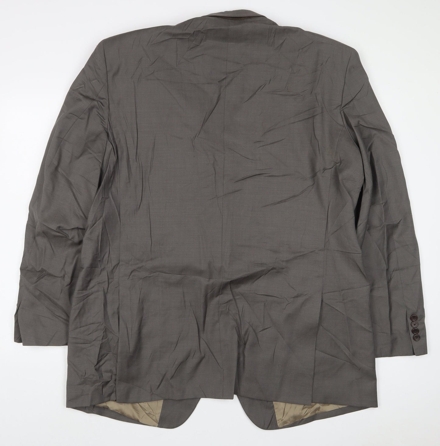 Marks and Spencer Mens Brown Wool Jacket Suit Jacket Size 48 Regular