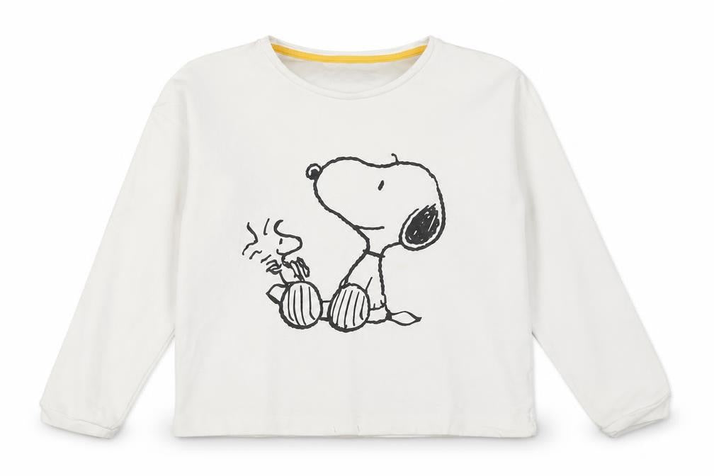 Marks and Spencer Girls Ivory Cotton Pullover Sweatshirt Size 12-13 Years