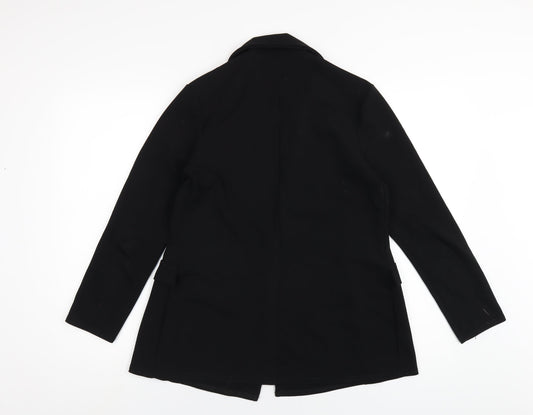 Boohoo Womens Black Jacket Blazer Size 10