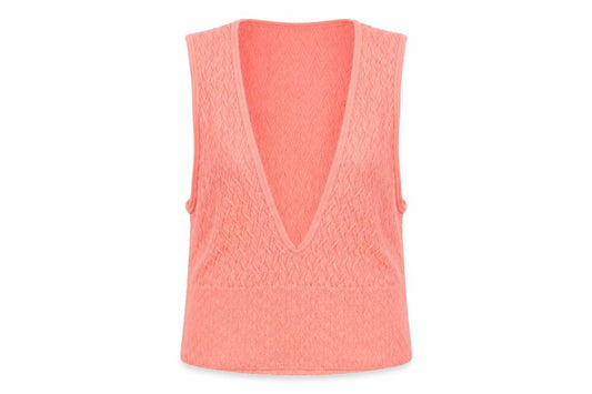 Womens UK Size XS Dunnes Stores Orange Polyamide Tank
