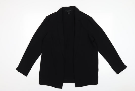 New Look Womens Black Jacket Blazer Size 10
