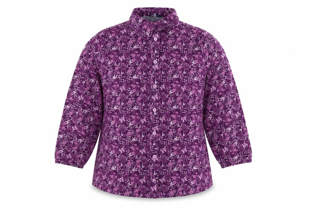Womens UK Size 10 EWM Pink Viscose Button-Up