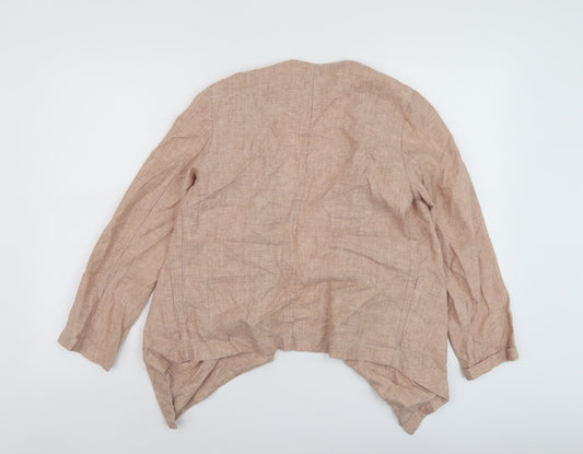 New L0ok Womens Pink Jacket Size 8