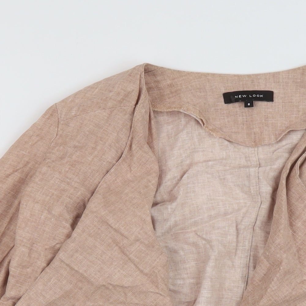 New L0ok Womens Pink Jacket Size 8