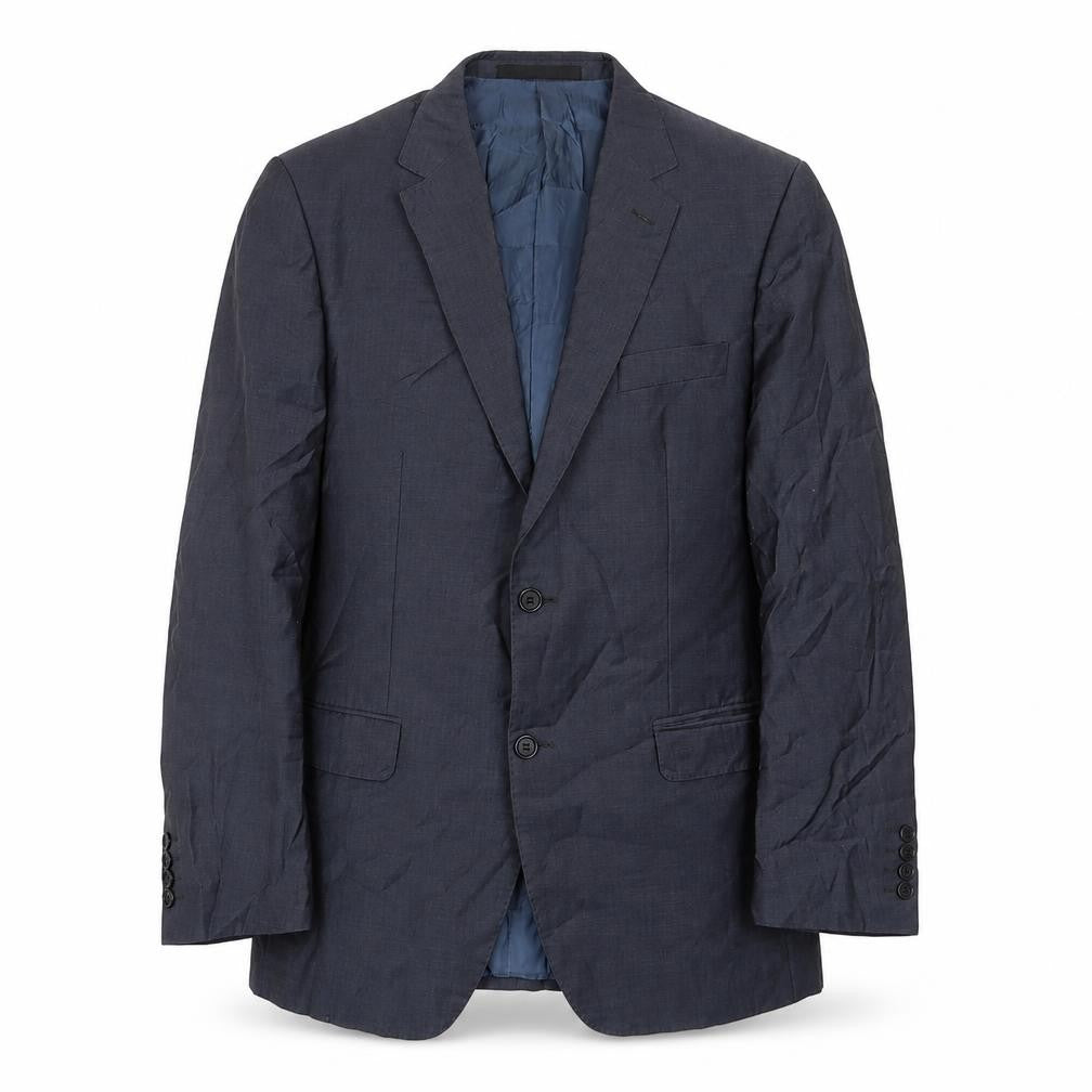 Marks and Spencer Mens Blue Wool Jacket Suit Jacket Size 42 Regular