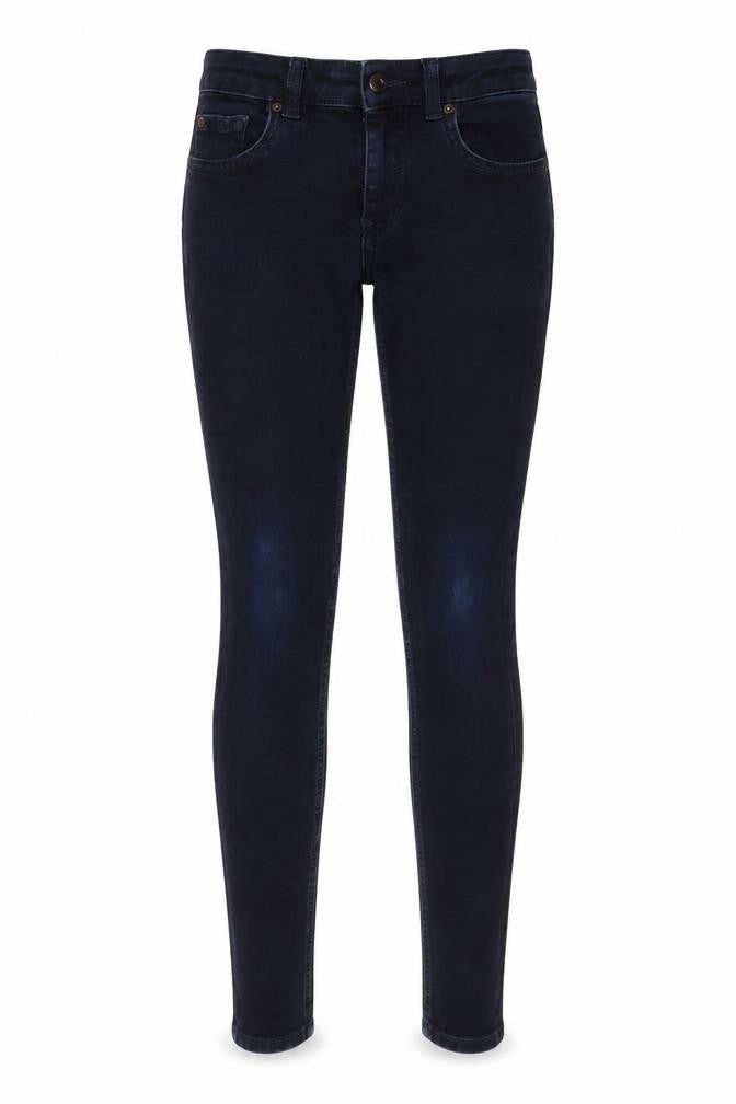 Jack Wills Womens Blue Cotton Skinny Jeans Size 28 in L30 in Regular Zip