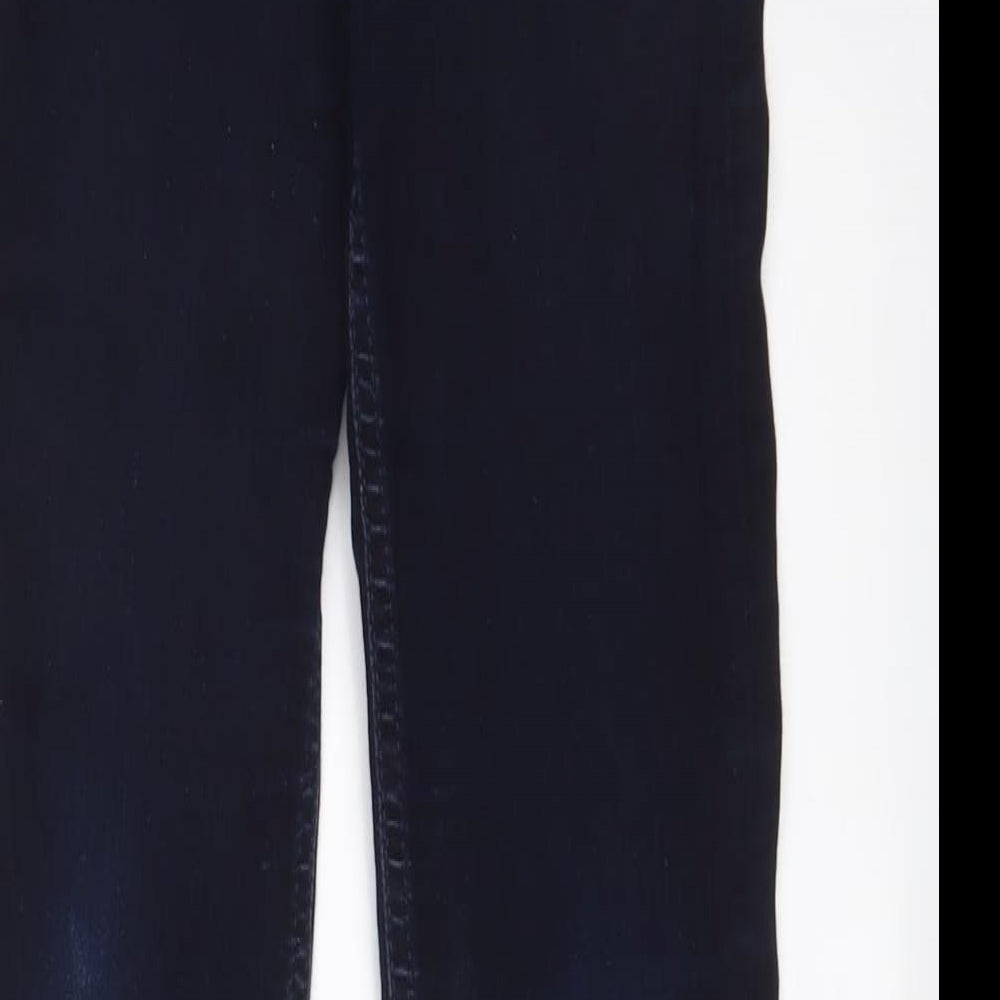 Jack Wills Womens Blue Cotton Skinny Jeans Size 28 in L30 in Regular Zip