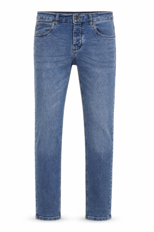 French Connection Mens Blue Cotton Blend Skinny Jeans Size 30 in L32 in Extra-Slim Zip