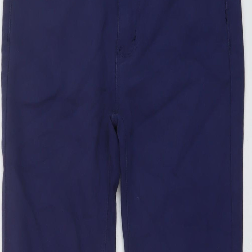 Denim & Co. Womens Blue Cotton Skinny Jeans Size 6 L30 in Regular Button