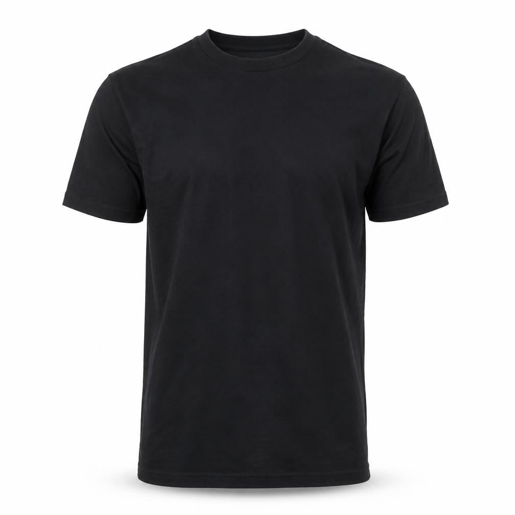 ASOS Mens Black Cotton T-Shirt Size M Crew Neck