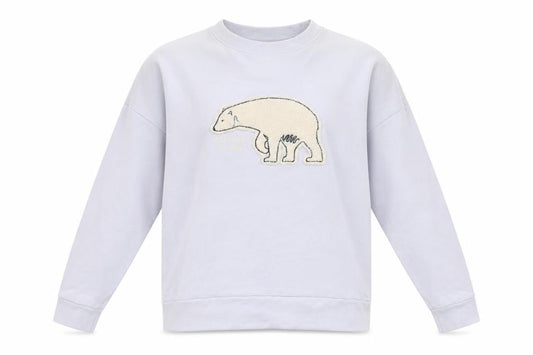 Womens UK 8 Regular Jack Wills Blue Pullover Sweatshirt
