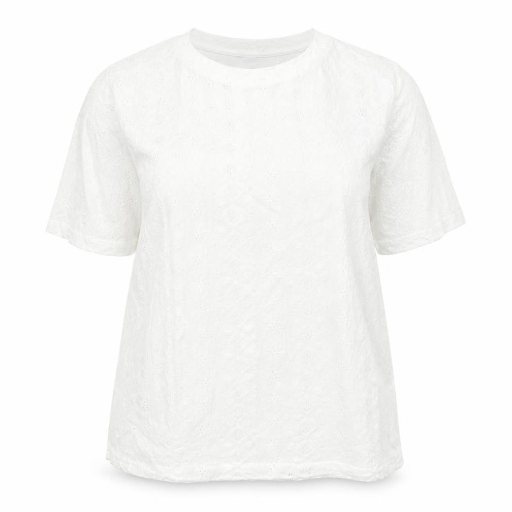 Womens UK Size XL Unbranded White Polyester Blouse