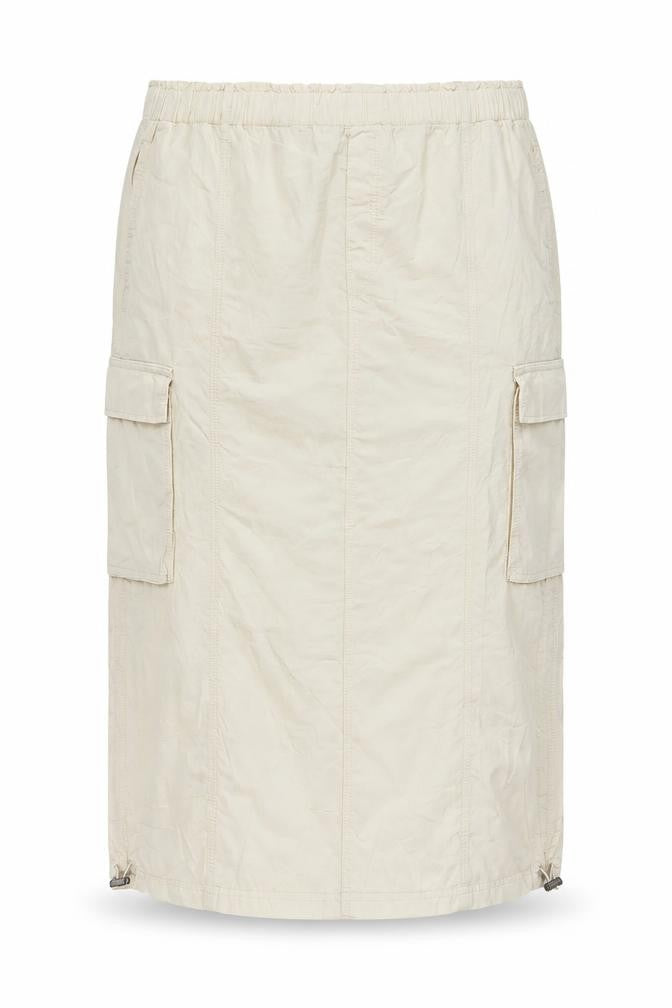 Marks and Spencer Womens Beige Polyester Straight & Pencil Skirt Size 24 Drawstring