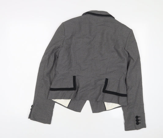 Marks and Spencer Womens Grey Jacket Blazer Size 14 Button