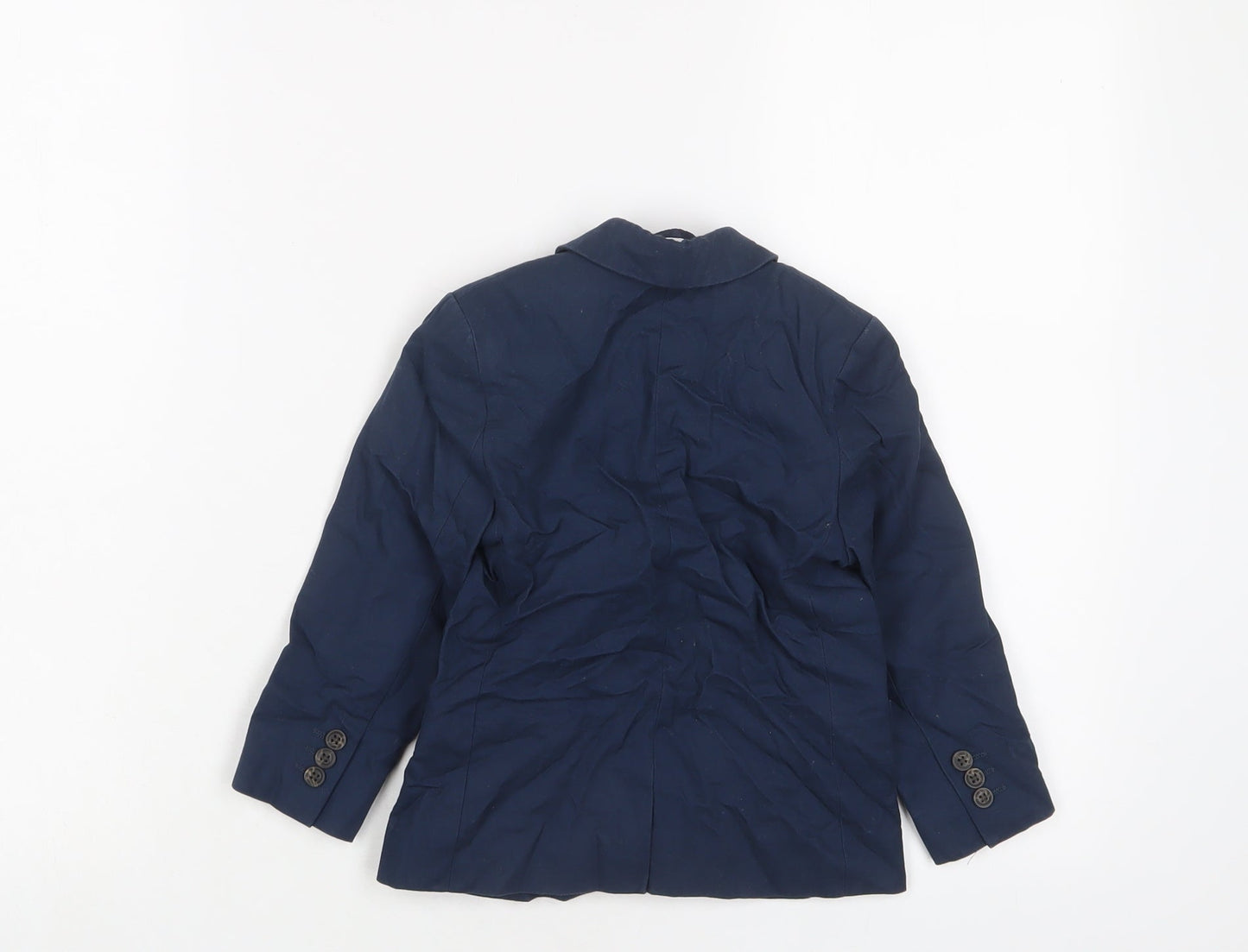 H&M Boys Blue Jacket Blazer Size 2-3 Years Button