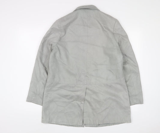 St Michael Womens Green Jacket Size 12 Button