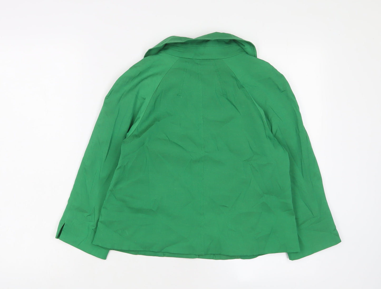 Vertigo Womens Green Jacket Blazer Size XS Button