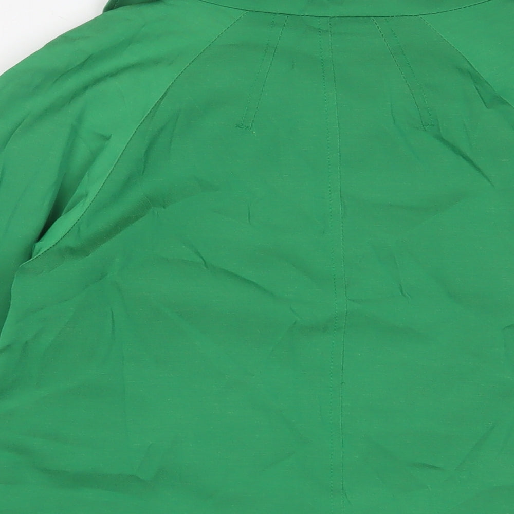 Vertigo Womens Green Jacket Blazer Size XS Button