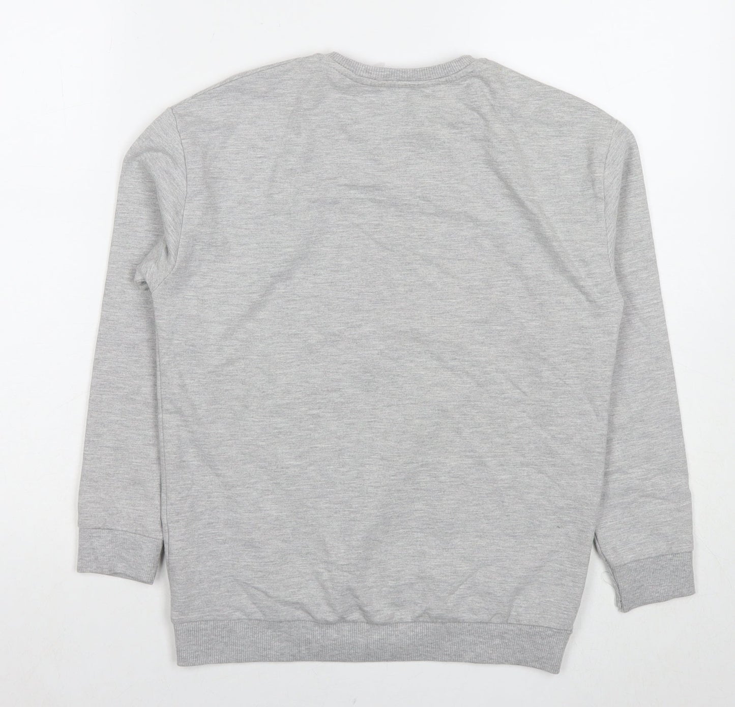 Topshop Womens Grey Cotton Pullover Sweatshirt Size XS Pullover - Dinosaur