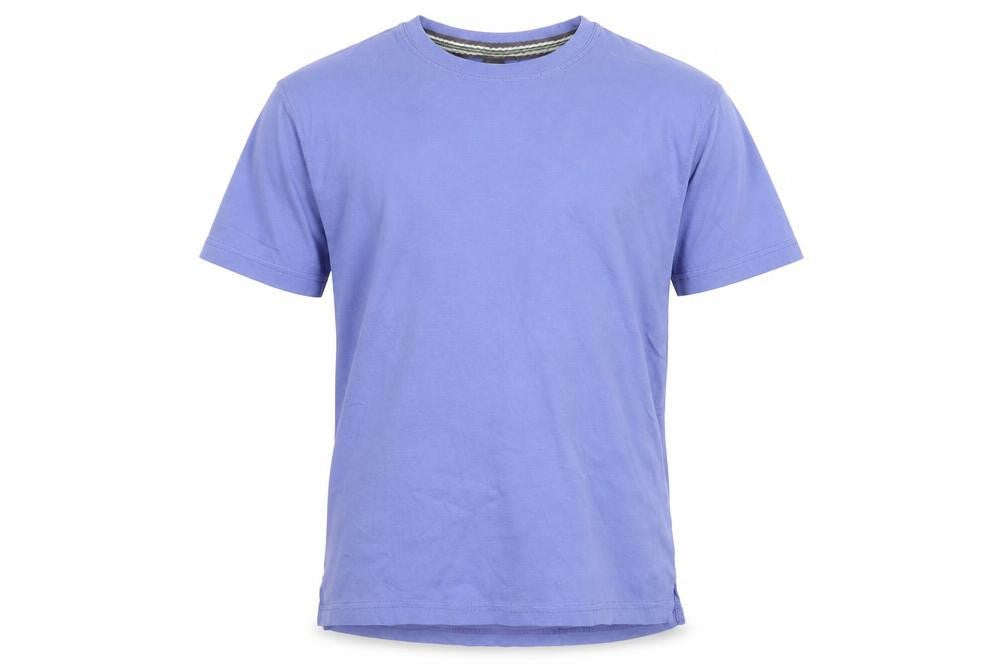 Zara Boys Blue Cotton Basic T-Shirt Size 11-12 Years Round Neck Pullover