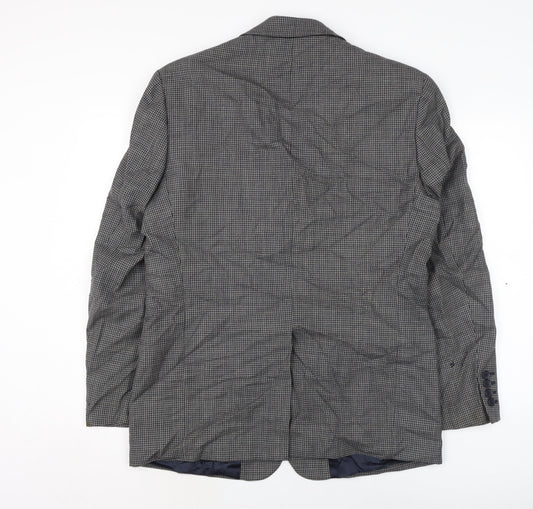 Osborne Mens Grey Jacket Size 40 Button