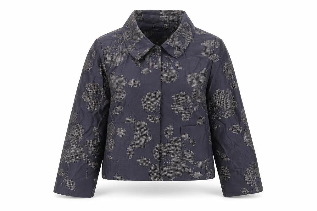 Womens UK Size 8  Fenn Wright Manson Blue Cotton Jacket