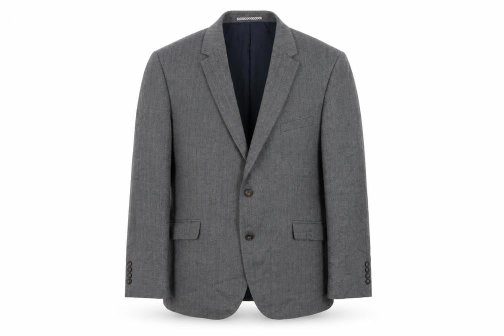 Marks and Spencer Mens Grey Wool Jacket Suit Jacket Size 46 Regular