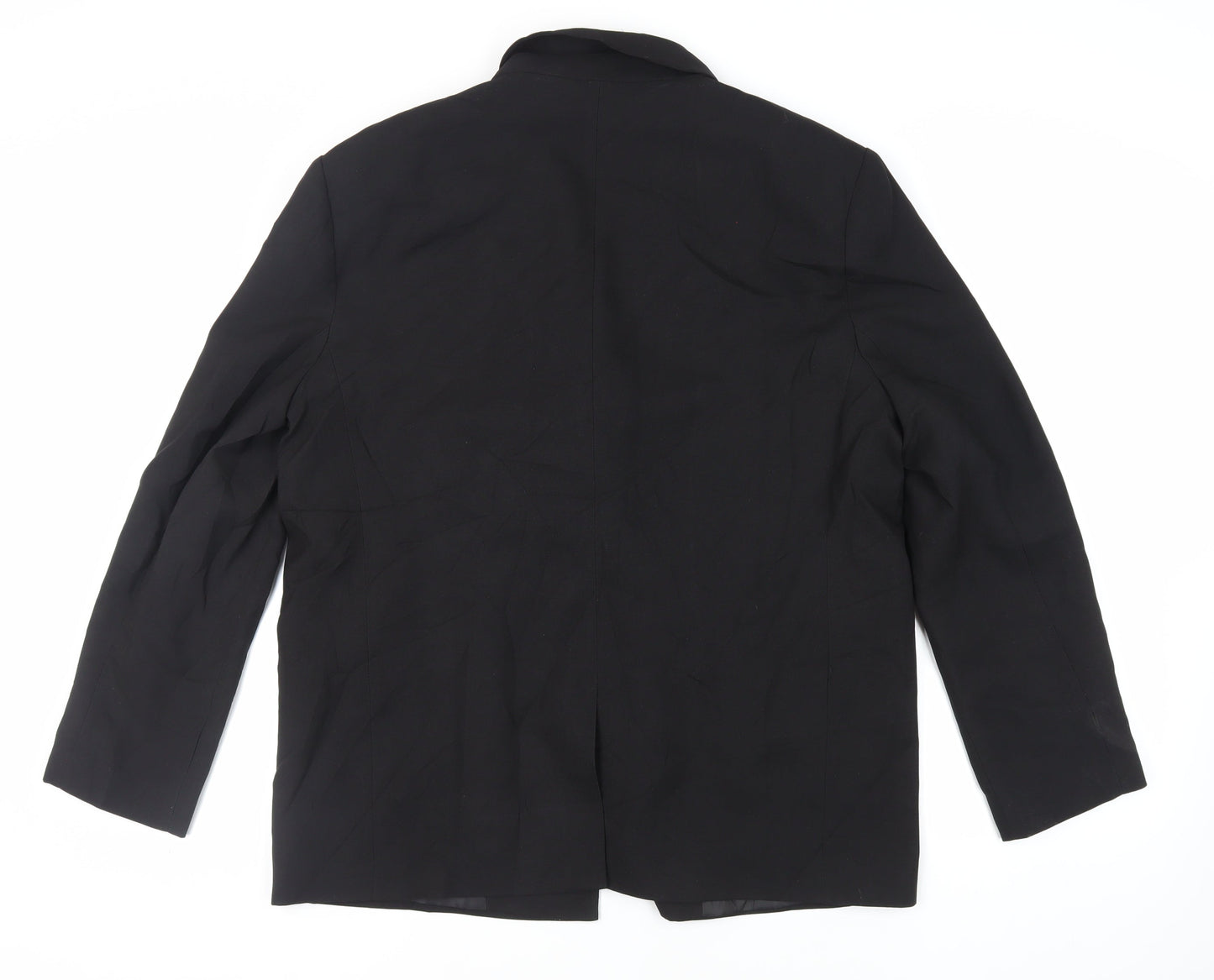 COLLUSION Womens Black Jacket Blazer Size 12 Button - Oversized