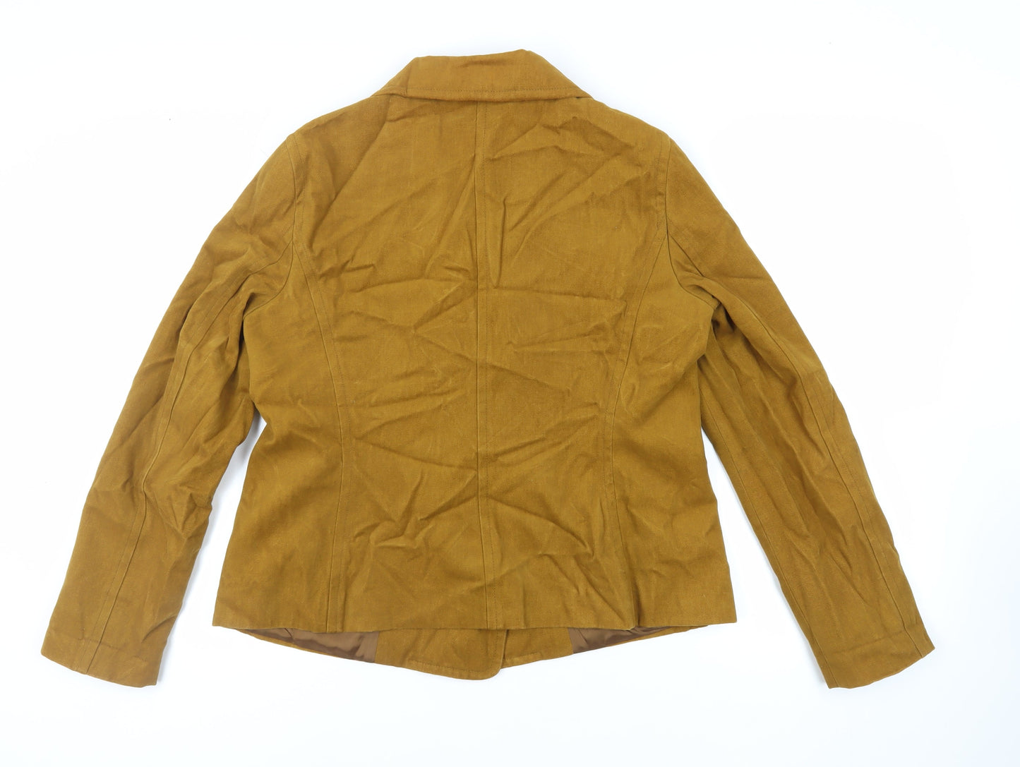 Zara Womens Brown Jacket Size XL Button