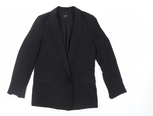 NEXT Womens Black Jacket Blazer Size 10 - Open