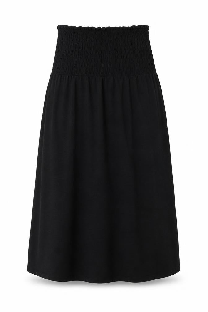 Marks and Spencer Womens Black Cotton Shift Size 8 Off the Shoulder Pullover