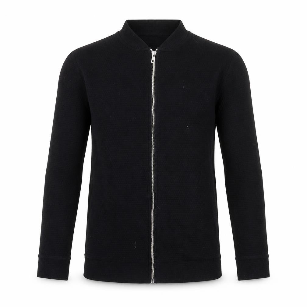 NEXT Mens Black Cotton Full Zip Sweatshirt Size XS