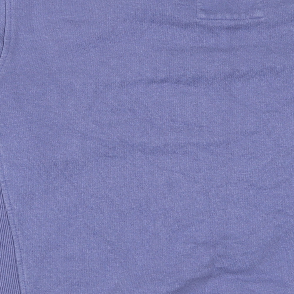 Crew Clothing Mens Purple Cotton Pullover Sweatshirt Size L