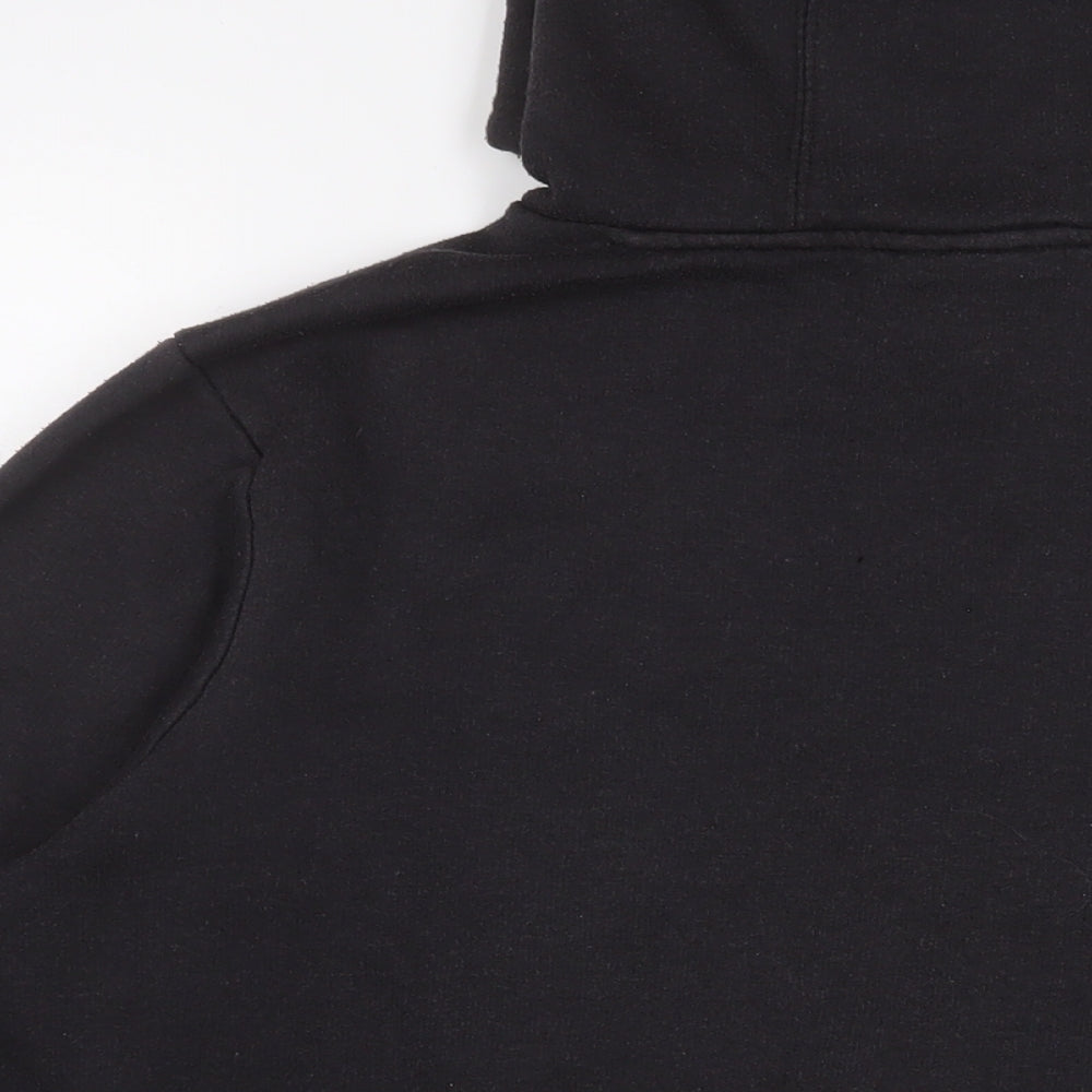Slazenger Mens Black Cotton Pullover Hoodie Size M