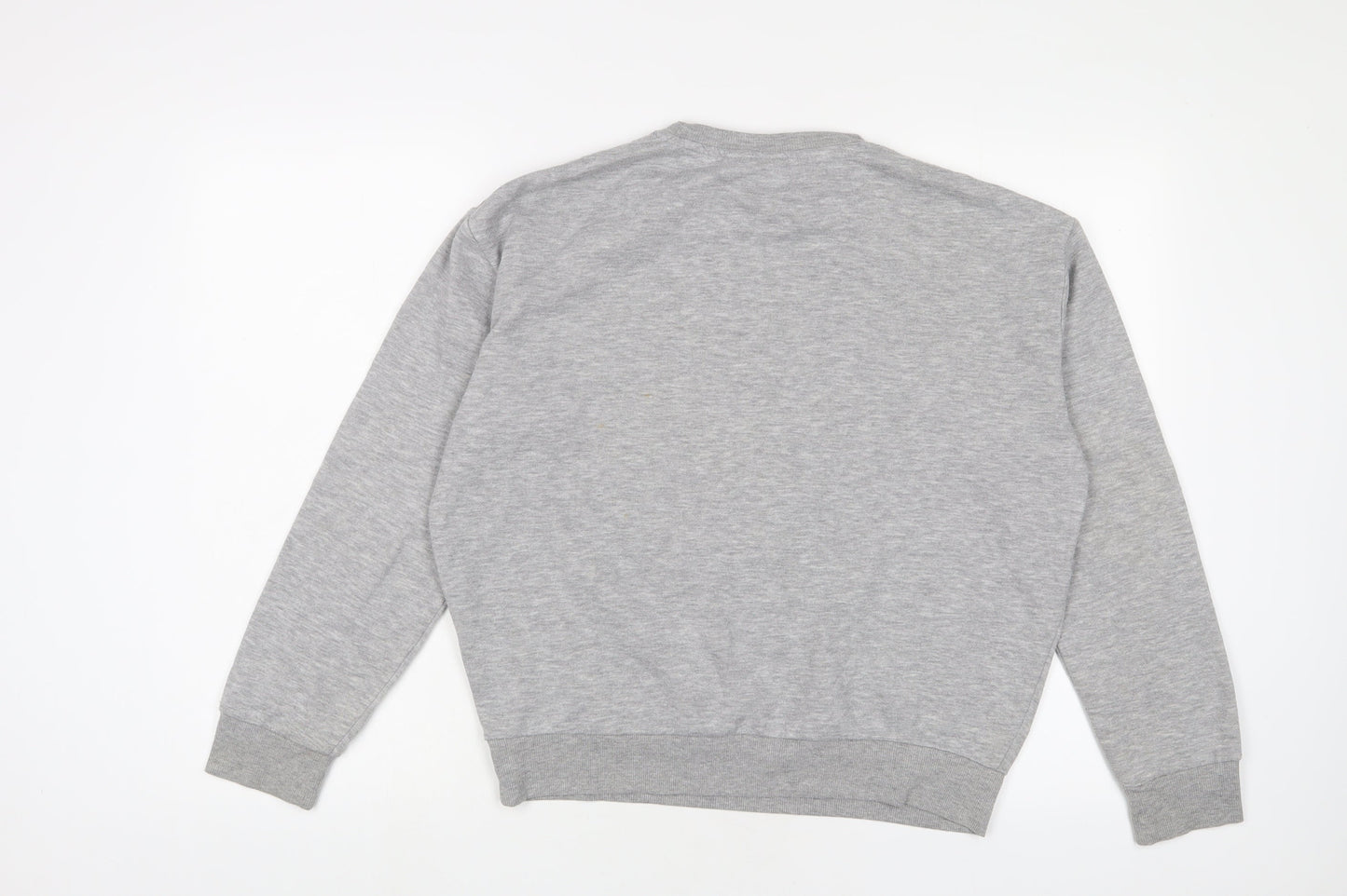 Disney Womens Grey Cotton Pullover Sweatshirt Size S Pullover - Stitch
