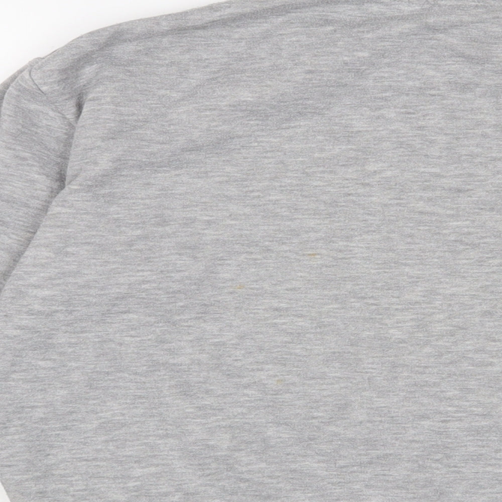 Disney Womens Grey Cotton Pullover Sweatshirt Size S Pullover - Stitch