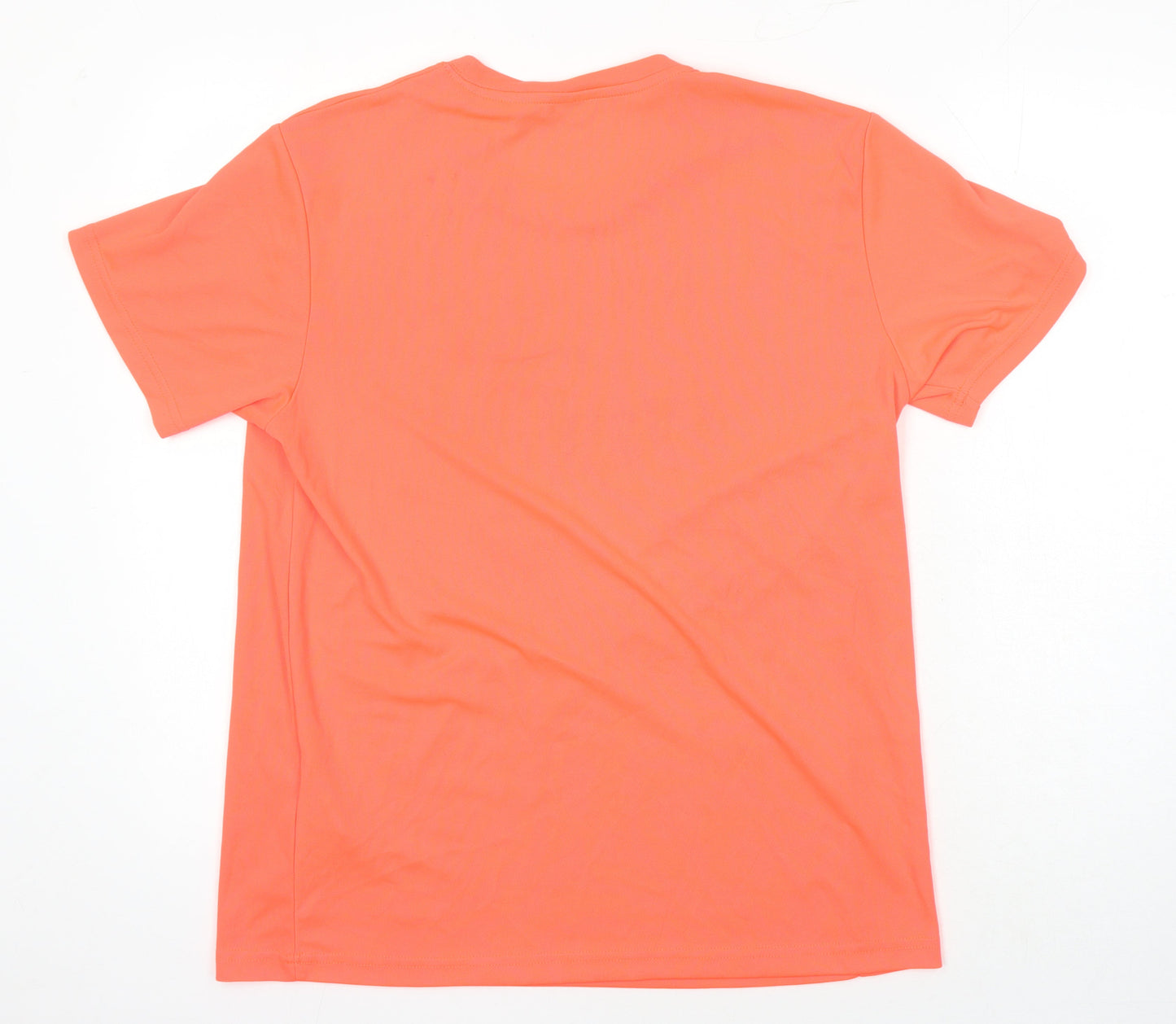 Roly Sport Womens Pink Polyester Basic T-Shirt Size L Round Neck